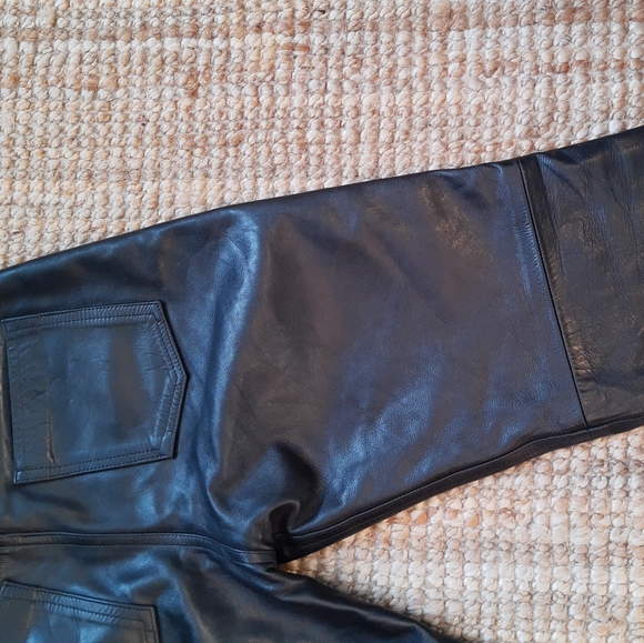 Vintage Earl Jean in 100% leather pants - Picture 2 of 4